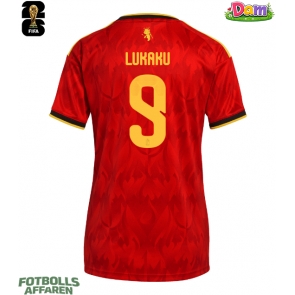 Belgien Romelu Lukaku #9 Hemmatröja Kvinnor VM 2026 Kortärmad